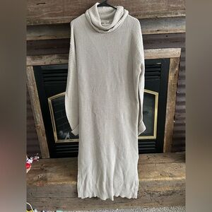 Turtleneck Sweater Dress